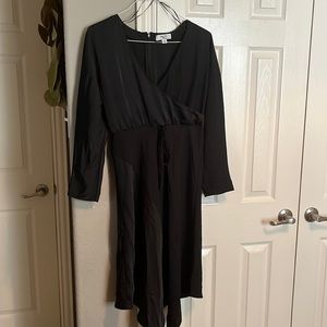 Black Asymmetrical Dress